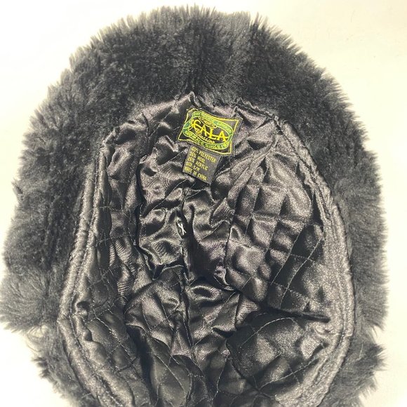 Scala Trapper Aviator Plaid Red & Black Hat NWT - Picture 8 of 8